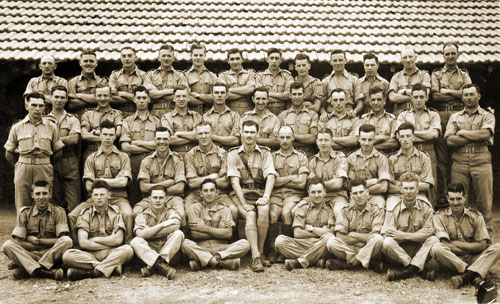 Edith's Father, John Hayston with his unit