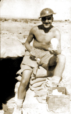 Ernest in the desert