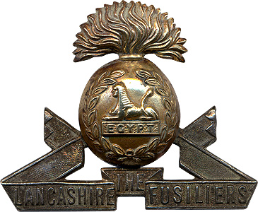 Lancashire Fusiliers cap badge