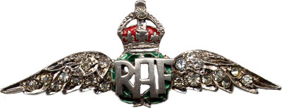 RAF Sweetheart brooch that Bill gave to his wife Sarah