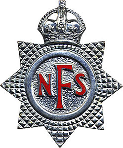 National Fire Service cap badge