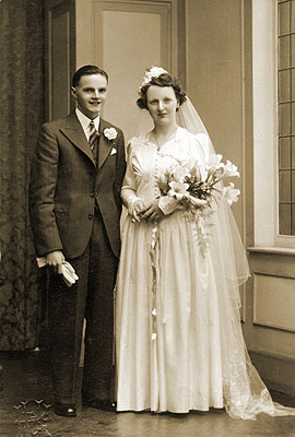 Joe and Leila Parker's Wedding, 28th September 1940