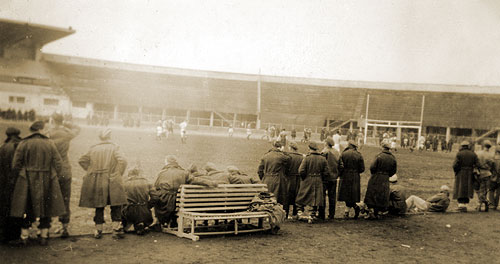 Football match against King Farouk's team Cairo December 1941