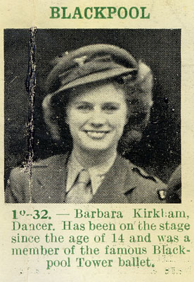 Barbara in ENSA Newspaper 1944